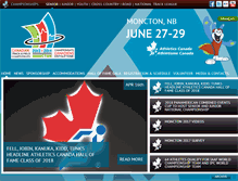 Tablet Screenshot of moncton2013.com